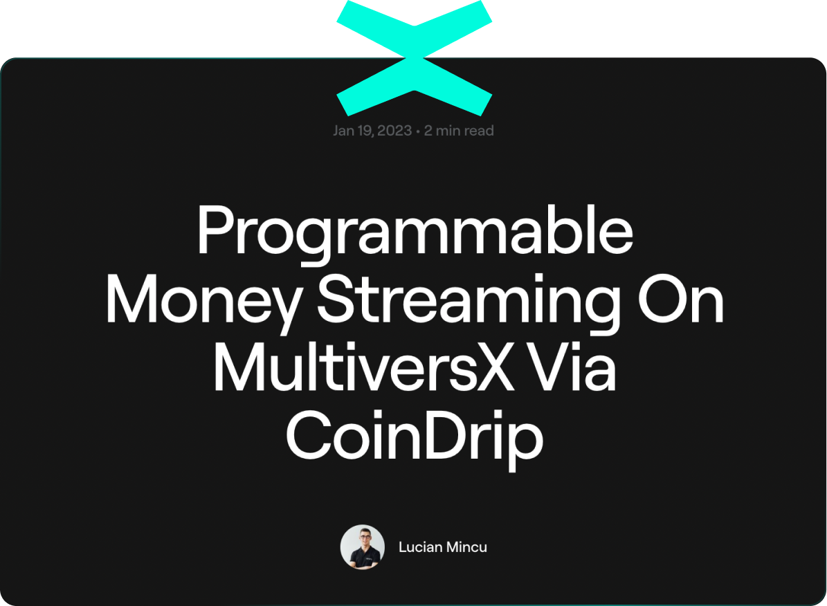 Featured by MultiversX